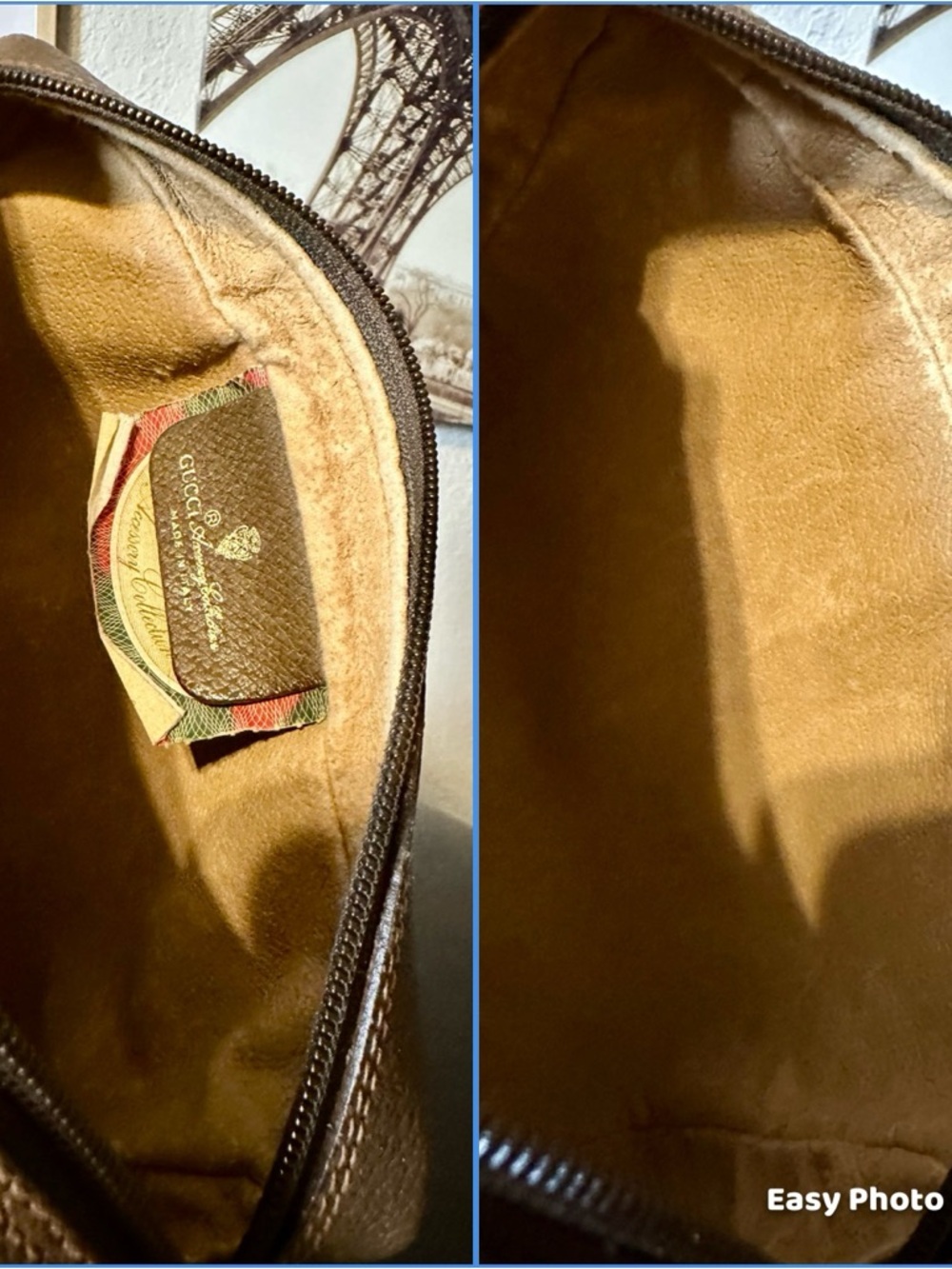 Authentic Gucci  GG PVC Leather Crossbody Bag - Picture 11 of 16